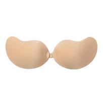Madinga silikoninė lipni nematoma užpakalinė liemenėlė be petnešėlių Push Up Bralette Besiūliai priekyje Užsegami lipnūs strypai spenelių dengiantys apatiniai apatiniai M