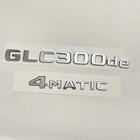 3D ABS Automobilio Galinės Bagažinės Ženklelis Raidės Lipdukai Mercedes Benz GLC Klasė X253 GLC300de GLC300e GLC350e GLC400e GLC260 RX7 6a GLC300