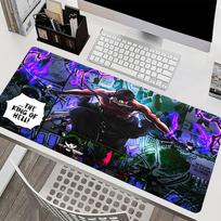 Mouse Pad Large Extended Gaming Mousepad Non Slip Carpet OOne PPiece Zoro Japanese Samurai Table Mat Rubber Computer Mousepad 800x300x2mm blue