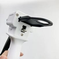 Dantų įspaudų maišymo pistoletas Silikoninės gumos dozavimo pistoletas Dozavimo glaistas Dantų įranga Laboratoriniai įrankiai Medžiaga 1pc gray