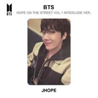 BTS HOPE ON THE STREET VOL.1 INTERLUDE VER. Official Photocard J-Hope beige