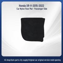 Honda XR-V Nylon Car Floor Mats (2015-2022) - Durable, Wear-Resistant, Non-Slip Carpet Style Black 5mm Thick with Fabric Edging black