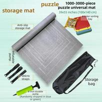 Roll Up Jigsaw Puzzle Storage Mat Set 1500/2000/3000 Pieces Non-Slip Puzzles Keeper Gifts Sorting Trays Puzzle Saver Pad