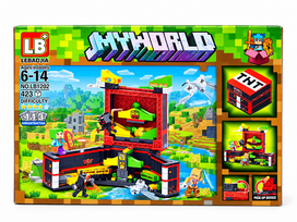 Konstruktorius LED MineCraft My World LB 1202