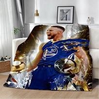 3D S-Stephen Krepšinio Žaidėjas C-Curry-S Flanelinis pledas Minkštas metamas pledas Menas Namų Dekoras Miegamojo Lova Sofa Iškylos Gerbėjų Dovana 130x150cm