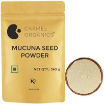 CARMEL ORGANICS Mucuna (Kapikacchu) White Seed Powder 340 Grams