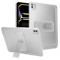 For iPad Pro 12.9 inch Case Acrylic+TPU Stand Tablet Cover for iPad Pro 12.9 3rd 4th 5th 6th Funda Cover Pro 12.9 2018-2022 white