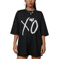 The Weeknd 2026 After Hours Til Dawn World Tour Cotton Short Sleeves T-shirt Gift for Fans Men's and Women's R&B Style Tee Tops 150 black