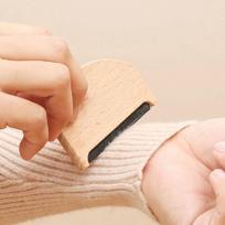 Sweater Hair Remover,household Items,cashmere Sweater,fluff Removal,wooden Household Daily Necessities,hairball Trimmer,brush beige