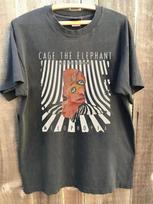 Cage The Elephant Alternative Rock Graphic T-Shirt Charcoal S-5XL 140 black