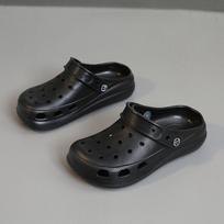 ZB slippers new summer two-wear hole shoes thick-soled Mori soft-soled outer wear flat-soled drag 41