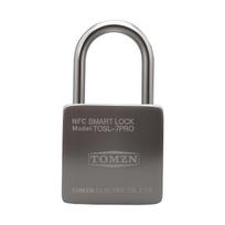 TOMZN NFC Passive Intelligent Padlock Keyless No Keyway Waterproof Theft-proof Thickened Body Lock/Unlock Record nfc lock APP No gray