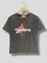 Vintage 90s whitesnake promo tshirt collectible English rock concert tour vintage band tee black single stitch size S XL black