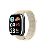 Dirželis Redmi Watch 3 Active nailon priedai Smart Watch Keičiamas diržas Apyrankė kvėpuojanti sportinė apyrankė Redmi Watch 3 Active beige