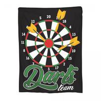 Darts Player Bullseye Dart Board Arrow Aim Blankets Soft Warm Flannel Throw Blanket Cover for Bed Living Room Picnic Travel Sofa 75X95CM