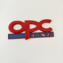 3D Metal OPC Logo Car Fender YIJDE47Y Emblem Trunk Badge For Opel Insignia Corsa E Astra H J D Zafira Vectra OPC Line Sticker Accessories
