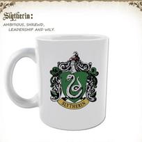 Kolekcininko dovana: Klasikinė keraminė puodelis kavai Harry Potter Hogwarts white