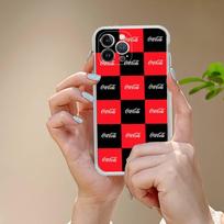 Coca-cola Vintage Phone Case For IPhone 17 16 15 14 13 11 12 Pro Max 16 Plus Transparent iPhone 15 red
