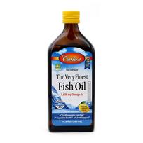 The Very Finest Fish Oil 1600 mg Natural Lemon Flavor, 16.9 fl oz