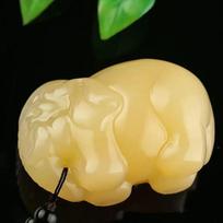 Natural Beige Jade Maitreya Buddha with Golden Toad and Cabbage Jade Artifact beige