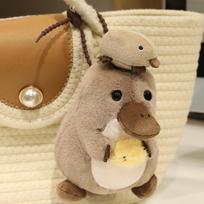 Rabbi Tai Ocean Rotating Animal Plush Toy Doll Cute Simulation Water Lazy Seal Doll Pendant 15cm0.09kg beige