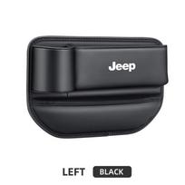 New Car Seat Crevice Storage Box Seat Gap Slit Pocket Catcher Organizer For Jeep Wrangler Grand Cherokee Compass Renegade Cherokee Gladiator