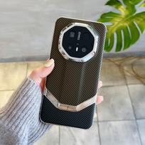 Carbon Fiber Phone Case Mate 70 RS P70 Pro Magic 7 Find X8 Full Cover Shockproof PC Hard Shell OPPO Find X8 Pro