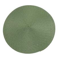 6Pcs 38cm Round Placemats PP Insulated Table Mat Coasters Washable Place Mats For Outdoor Festival Wedding Party Dining Table 38cm
