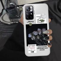 Phone Cover Case for Xiaomi Poco C50 X3 NFC X3 Pro C51 C61 Artistic Flowers Poco C51 gray