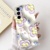 Skirta Samsung A16 5G dėklas SM-A166B Mielas panda lokio animacinis galinis dangtelis Telefonų dėklai Skirta Samsung Galaxy A16 A15 5G Minkšti Fundas Galaxy A15 5G