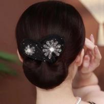 Cloth Flower Hair Clip Non-slip Lazy Hair Curler Fashion Hair Bun Roller  Hair Accessories 13