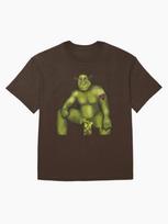 Shrek Storas Berniukas Shrek Per dydelis Marškinėliai XL beige