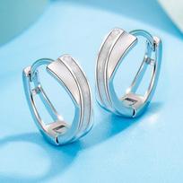 Geometric Resin Drip Cross Earrings: Chic & Minimalist Style for Women
