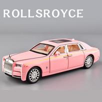 1:32 Rolls Royce Phantom Alloy Car Model Diecast & Toy Vehicles Metal Car Model Collection Simulation Sound Light Childrens Gift