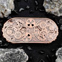 Metaliniai D20 DND kauliukai, Fidget Spinner kauliukai, Stalo RPG žaidimai, D20 ruletės stalo įtaisas, Unikali dovana požemių meistrui ir žaidėjui gray