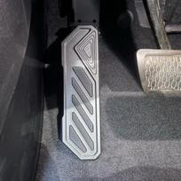 Modifikuotas atraminės kojos pedalas 2007-2025 m. Jeep Wrangler JK, JL & JT Gladiator 4xe modeliams 07-17 JK Wrangler black