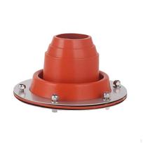 Silicone Tent Jack Fireproof Protection Chimney Hole Protector Pipe Vent for Shed Yurt brown