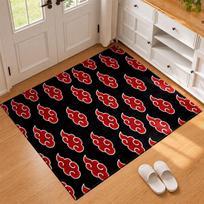 Naruto Carpet Door Mat for Living Room or Bedroom Protective Mat Under Chair Office Decoration Christmas Gift Birthday Present 60cmx90cm