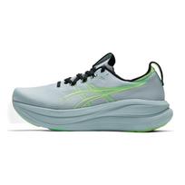 ASICS Gel-Nimbus 28 2E Wide Cold Moss Illumina Green vyriški sportbačiai, pilki, 1011C144-400 40 white