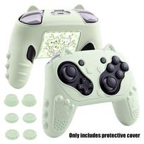 Silicone Protective Case for Switch 2 Pro Controller with Thumb Caps Anti-Slip Skin Cover for Switch 2 Pro Gaming Accessories
