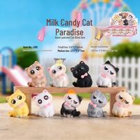 Whimsical Meow Collection Blind Box: Healing Kitten Resin Figurine Gift for Friends, Classmates, and Dorm Decor Random one