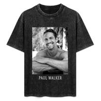 Paul Walker Fan Art Amp Merch Tshirt Holiday Casual Short Sleeve Top M gray