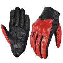 Touchscreens Motorbike Cycling Gloves Full Finger Gloves Breathable Cycling Gloves Gift for Women Man Enduring S red