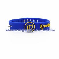 Adjustable NBA Silicone Wristband: Kobe, Curry, James, Durant blue