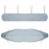 Patio Awning Storage Bag Black/Green/Grayc Fit Any Awning 3m pilka spalva