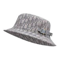 DIOR Cotton, Polyester Bucket Hats Men's Gray 293C906G5763888 L gray