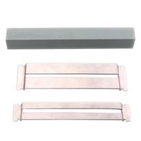 Finger Plate Polishing Accessories Guitar Fret Wire Sanding Stone Protector Kit gray