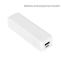 DIY 21700 Battery Power Bank Case Portable Type C 5V1A Solder Free Mini Power Supply Kit For Electronics white 1A
