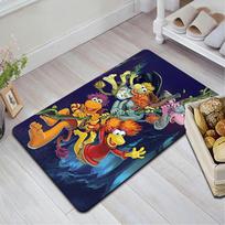 Fraggle Rock Adventure Rug Floor Mat for Living Room or Bedroom Soft and Comfortable Carpet a Gift for Birthday and Holiday. 40x60cm( 15x23in )