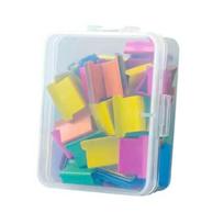 Paper Binder Push Clip Refills Reusable Stainless Steel Binding Clips C